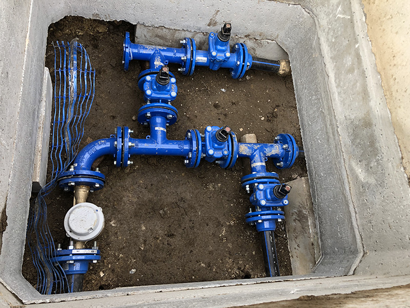 Canalisations d'adduction d'eau potable - SARL BEAU TP à Mende