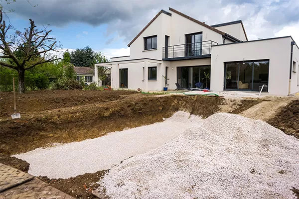 Terrassement de terrain pour piscine, Mende, SARL BEAU TP