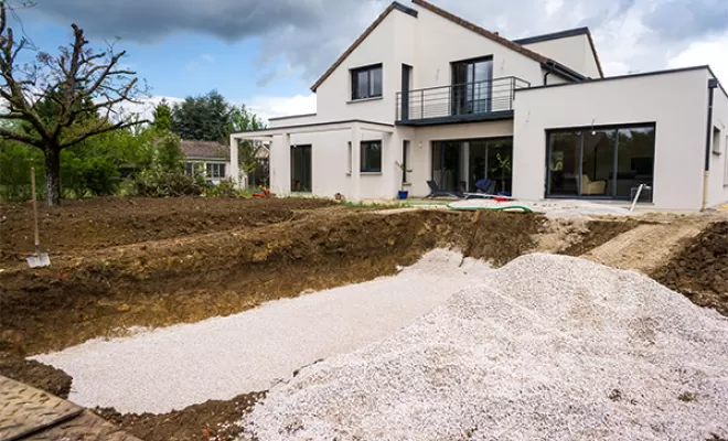 Terrassement de terrain pour piscine, Mende, SARL BEAU TP